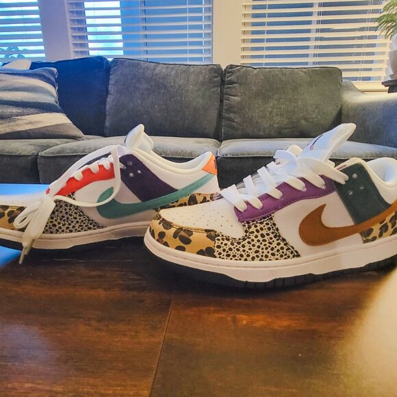 Nike Dunk Low SE “Safari Mix” - Picture 5 of 16